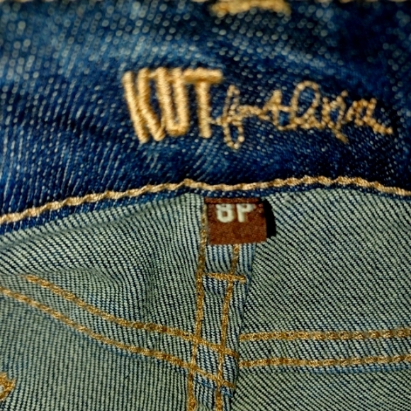 Jean Capris w/ Wide Cuffs - Picture 4 of 5